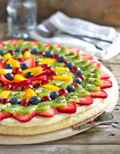 Fruit Pizza from Pinch of Yum